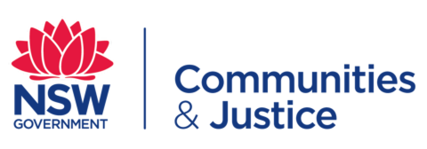 NSW Communities and Justice logo